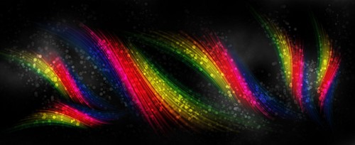 spectrum-lines-final-500x2041 Как создать простой, но элегантный абстрактный узор из спектральных линий в Photoshop