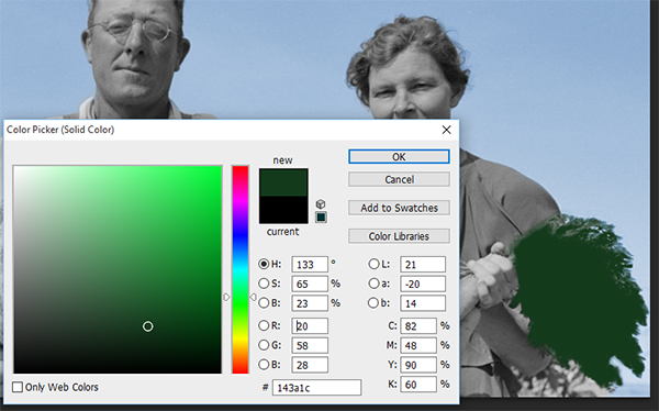 carrot-tops-solid-colour-new1 Как добавить цвет на старую фотографию в Photoshop