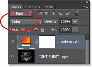 color-blend-mode1 Текст с эффектом взрыва в Photoshop