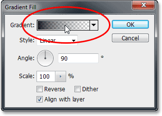 gradient-preview-bar1 Текст с эффектом взрыва в Photoshop