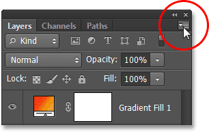 layer-menu-icon1 Текст с эффектом взрыва в Photoshop