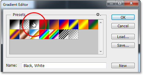 select-black-white-gradient1 Текст с эффектом взрыва в Photoshop