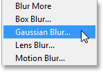 selecting-gaussian-blur1 Текст с эффектом взрыва в Photoshop