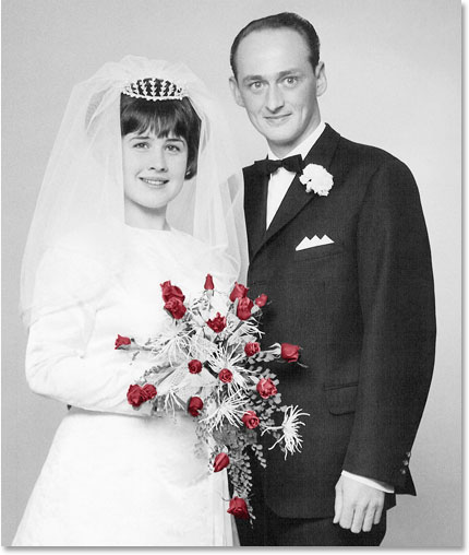 wedding-roses1 Режим наложения Color в Photoshop