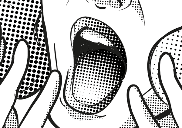 12_halftone-mouth-result1 Растровый эффект в Illustrator