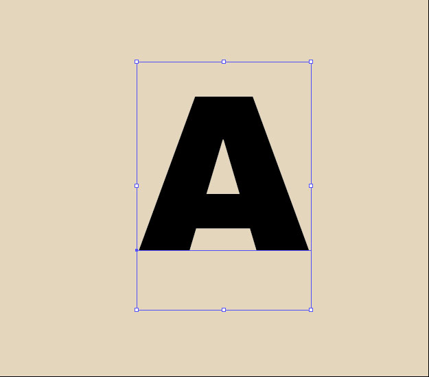 step21 3D-эффект разобранной буквы в Illustrator