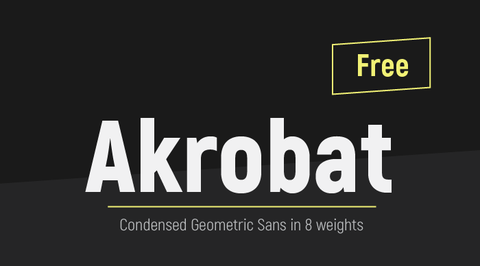 Akrobat – Fontfabric